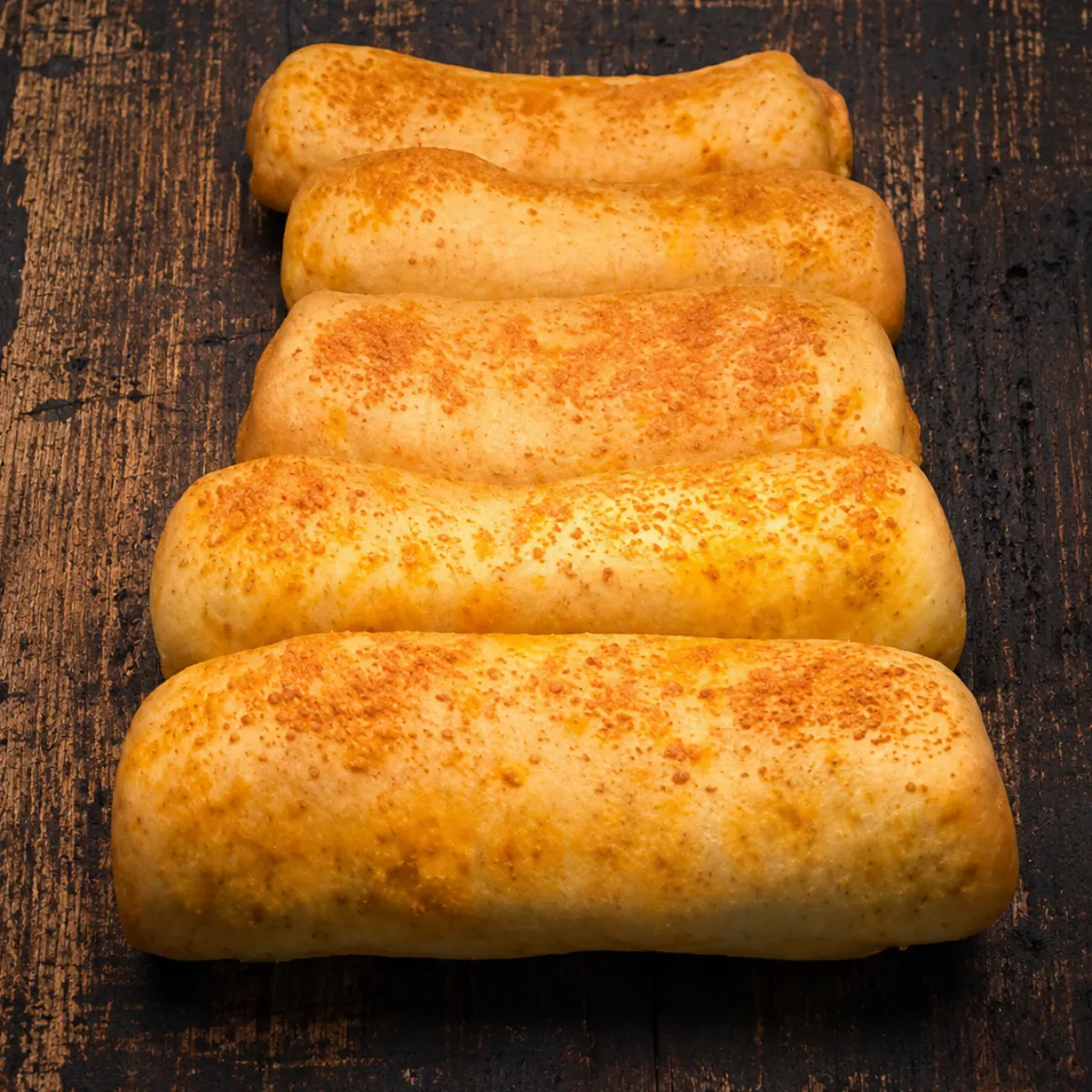 Lil's sausage rolls, baked